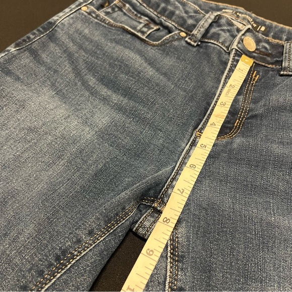 Lee Perfect Fit Straight Leg Jeans Low Rise Size 29 Y2K Denim Women - Picture 5 of 12